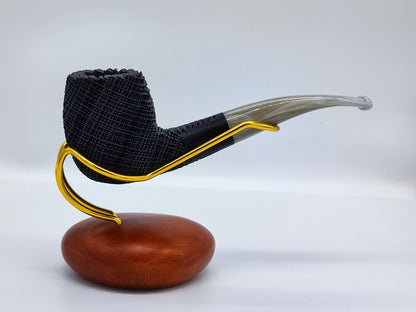 PIPA IL TABACCO OAK PIPE IN MORTA MADE IN ITALY BENT