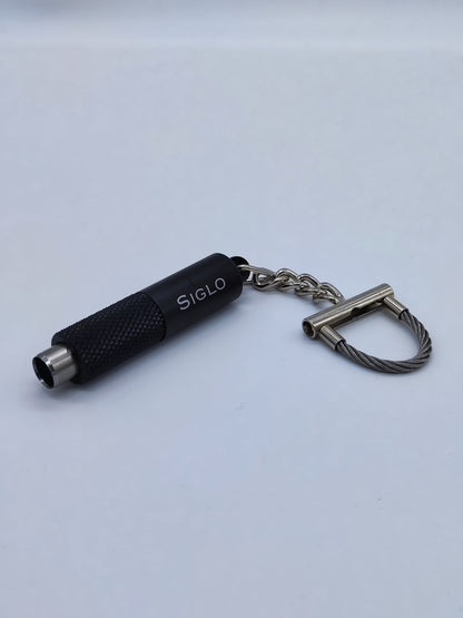 FORASIGARI SIGLO KEY CHAIN CIGAR PUNCH CUTTER BLACK