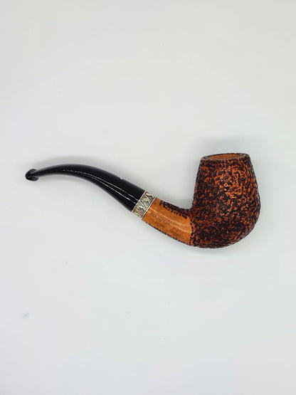 Pipa Ser Jacopo Rusticata R1C con Vera in argento