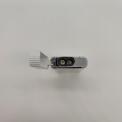 Accendino Colibrì VOJAGER Bianco Metallizzato