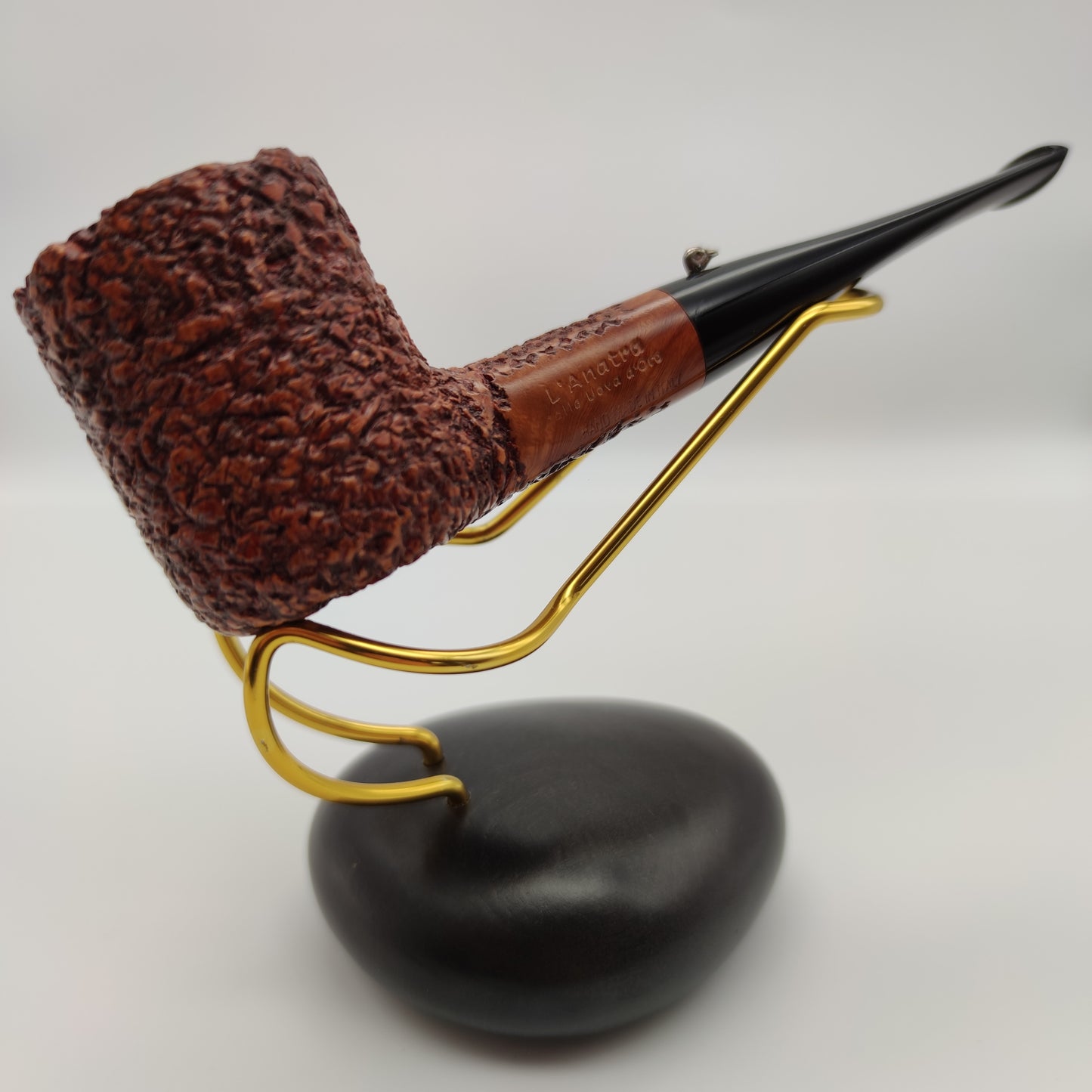 Pipa l'Anatra dalle Uova d'Oro Billiard Rusticata